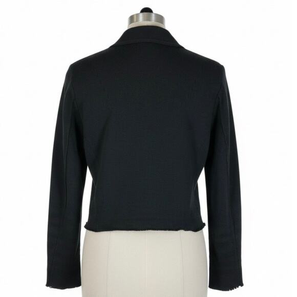 Issey Miyake A-POC Inside Black Asymmetrical Avant Garde Jacket Size 2 - Picture 5 of 8